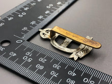 Load image into Gallery viewer, Original WW2 British Army 22nd Dragoons Regiment Cap Badge - The Militaria Shop