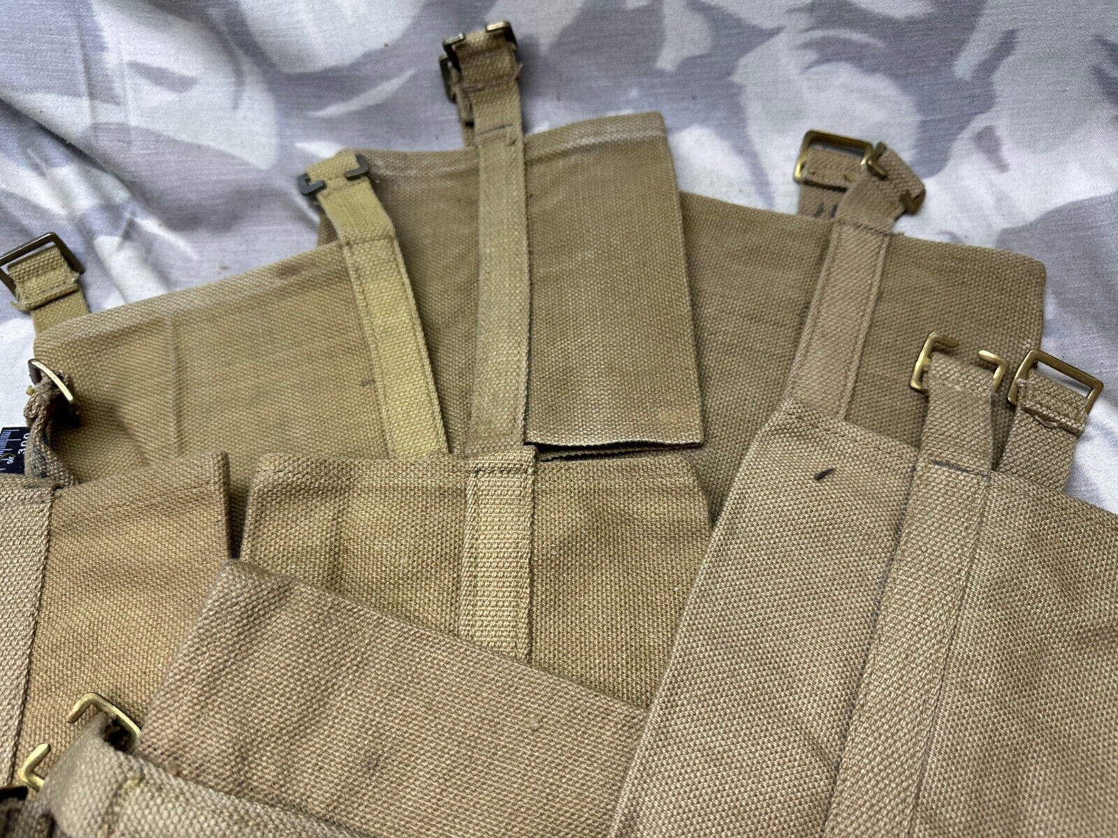 Original WW2 British Army 37 Pattern Water Bottle Carrier - WW2 Dated - The Militaria Shop