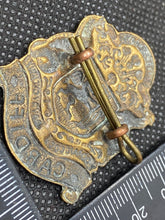 Load image into Gallery viewer, Original British Army 16th Battalion Welsh Regiment Cardiff Cap Badge - The Militaria Shop