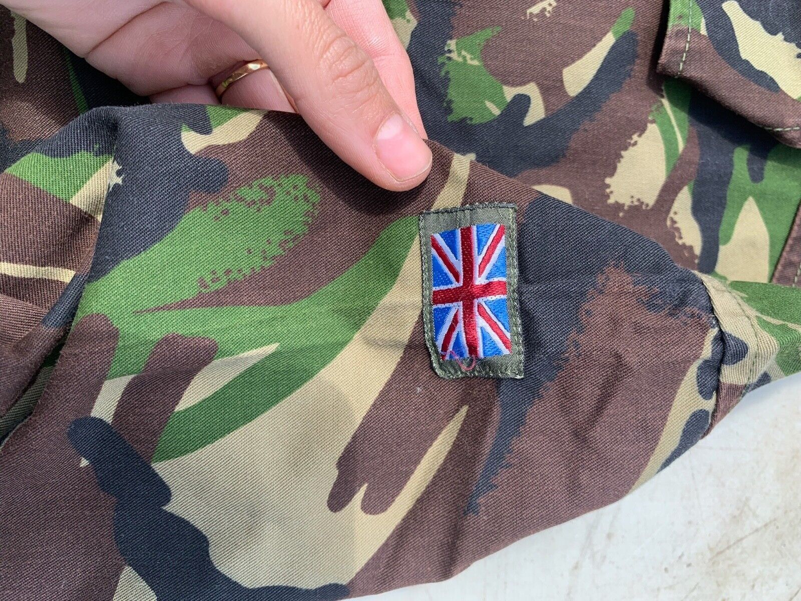 Genuine British Army DPM Woodland Combat Jacket - Size 160/104 - The Militaria Shop