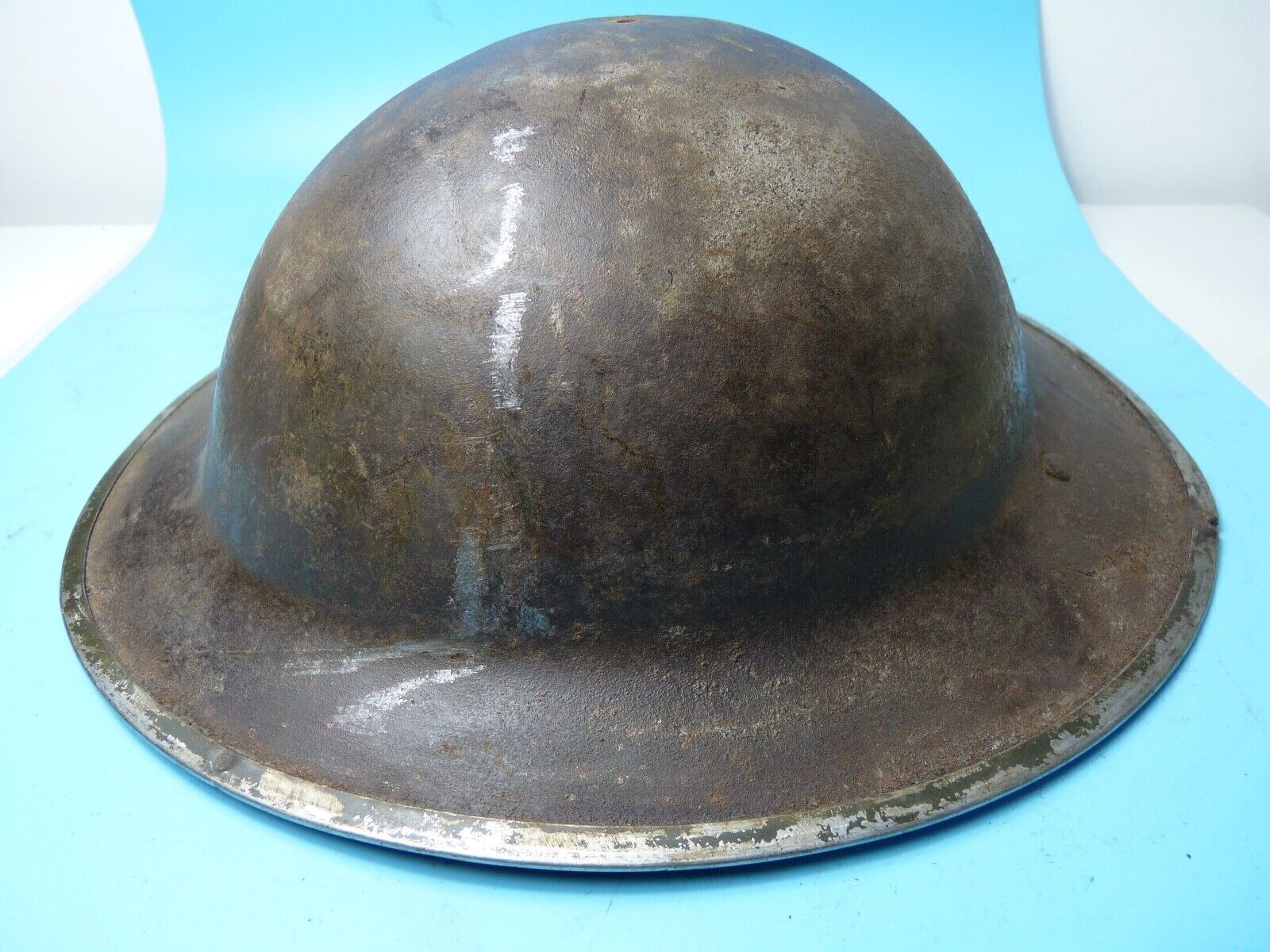 Original WW2 South African Army Mk2 Brodie Helmet - British Style Combat Helmet - The Militaria Shop