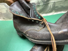 Load image into Gallery viewer, Original Swedish/German Army Marching Ski Boots WW2 Pattern - Size EU49 UK 13 - The Militaria Shop