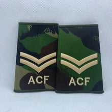Charger l'image dans la galerie, Cadet ACF DPM Rank Slides / Epaulette Pair Genuine British Army - NEW - The Militaria Shop