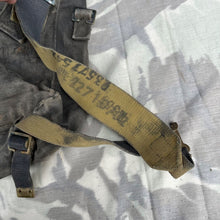 Load image into Gallery viewer, Original WW2 British Army / RAF 37 Pattern Small Pack & L Strap Set - The Militaria Shop