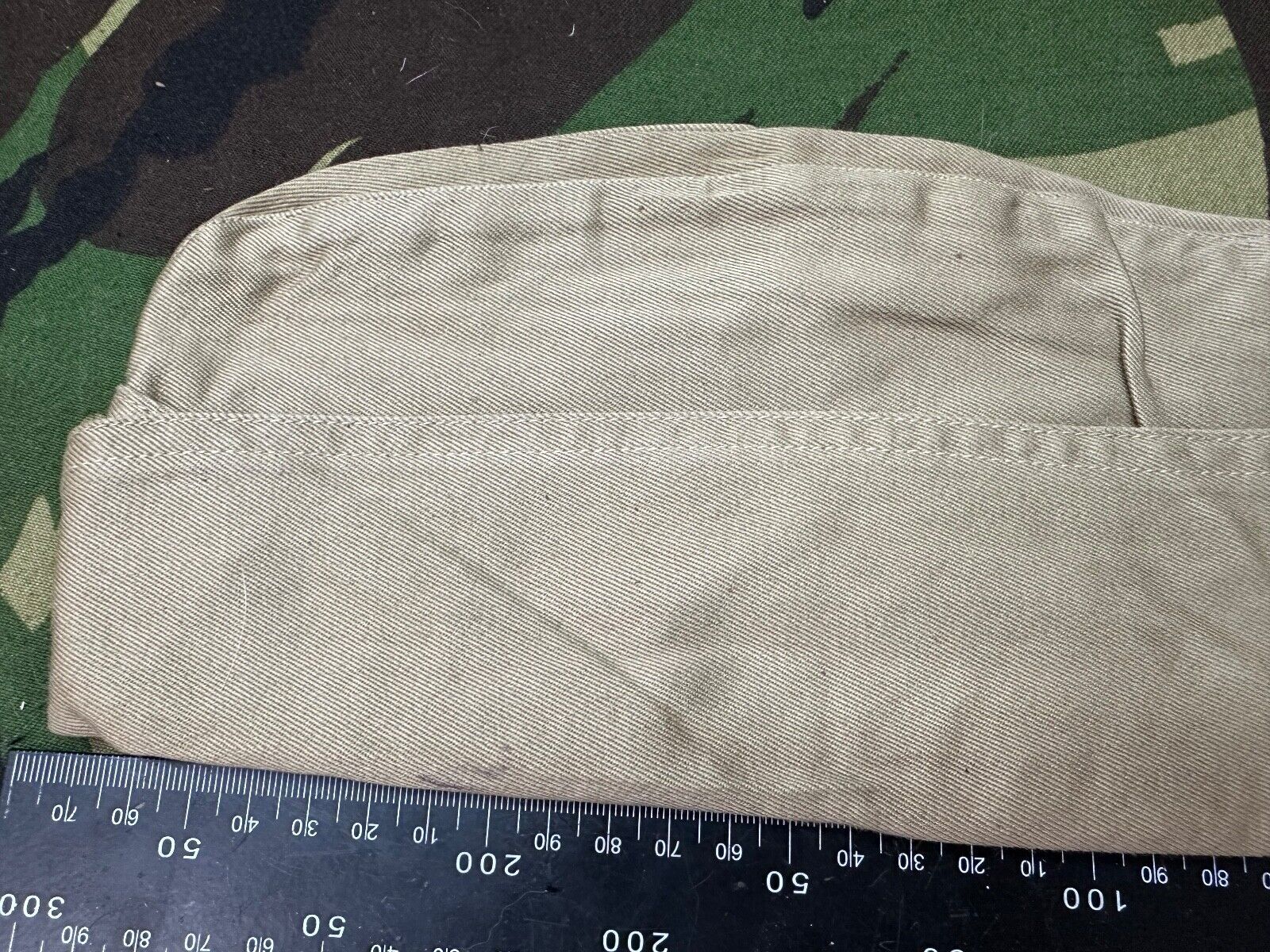 Original WW2 US Army Garrison Side Cap Hat - Old Stock - Combat Servicable - The Militaria Shop