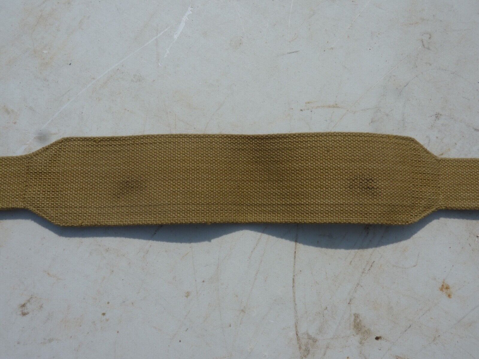 Original WW2 British Army 37 Pattern Yoke Utility Shoulder Strap - MECo 1939 - The Militaria Shop