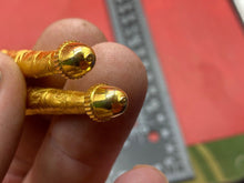Charger l'image dans la galerie, Original Army Officers Dress Uniform Aguilette Tips - Gilt Washed & Unused P - The Militaria Shop