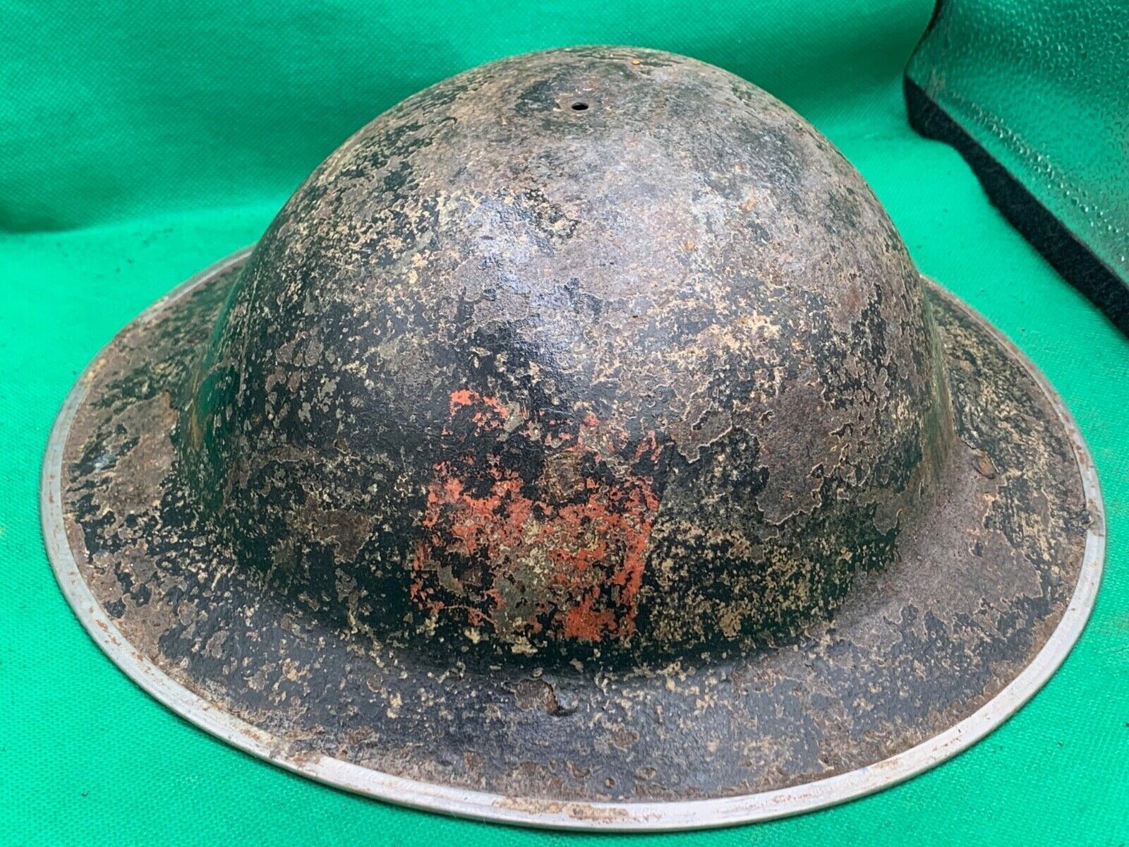 British Army Mk2 Brodie Helmet - Original WW2 - South African Manufactured - The Militaria Shop