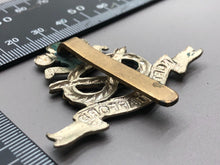 Load image into Gallery viewer, Original British Army WW2 North Stafford Cap Badge - The Militaria Shop