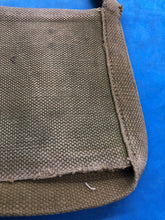 Load image into Gallery viewer, WW2 British Army 37 Pattern Webbing Water Bottle Carrier Harness - 1944 Dated - The Militaria Shop