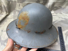 Load image into Gallery viewer, Original WW2 British Home Front Civil Defence Civillian Zuckerman Helmet - The Militaria Shop