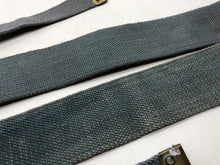 Load image into Gallery viewer, Original WW2 British Royal Air Force Blue 37 Pattern L Strap Set - The Militaria Shop
