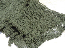 Load image into Gallery viewer, Original WW2 British Army Combat Helmet Net - Fits Mk2, Mk3 or US M1 Helmet - The Militaria Shop