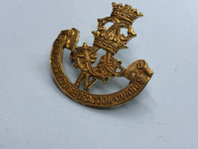 Load image into Gallery viewer, Genuine WW2 Canadian 4th Princess Louise Dragoon Guards Cap Badge - The Militaria Shop