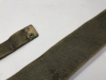 Load image into Gallery viewer, Original WW2 British Army 37 Pattern Canvass L Strap - The Militaria Shop