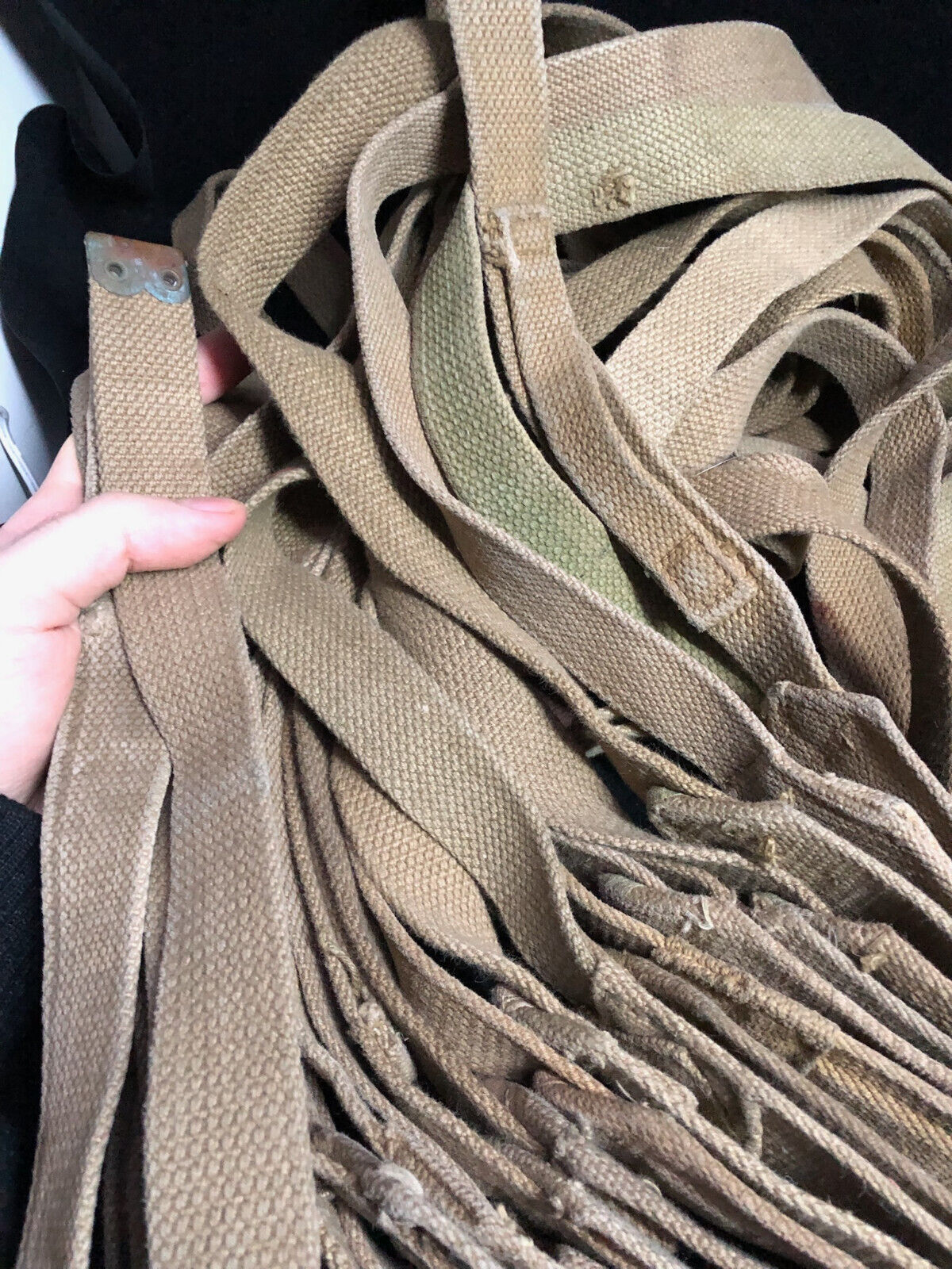 Original WW2 British Army 37 Pattern Shoulder Strap - Size Normal - The Militaria Shop