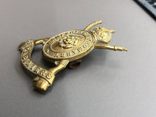 Load image into Gallery viewer, Original WW1 British Army Cap Badge - Hampshire Yeomanry Carabiniers - The Militaria Shop