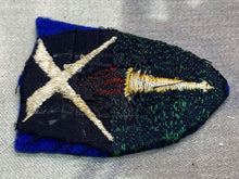 Load image into Gallery viewer, Original British Army Aldershot Southern Command Embroidered Shoulder Badge - The Militaria Shop