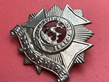 Load image into Gallery viewer, Original WW2 British Army Bedfordshire Regiment Cap Badge - The Militaria Shop