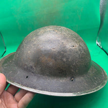Load image into Gallery viewer, Original WW2 South African Army Mk2 Brodie Helmet - British Style Combat Helmet - The Militaria Shop