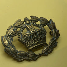 Load image into Gallery viewer, Original WW2 British Army Cap Badge - Warrant Officer - The Militaria Shop