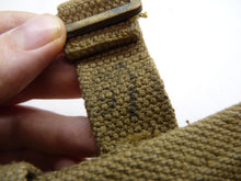 Load image into Gallery viewer, Original WW2 1943 Dated British Army 37 Pattern Water Bottle Carrier Harness - The Militaria Shop