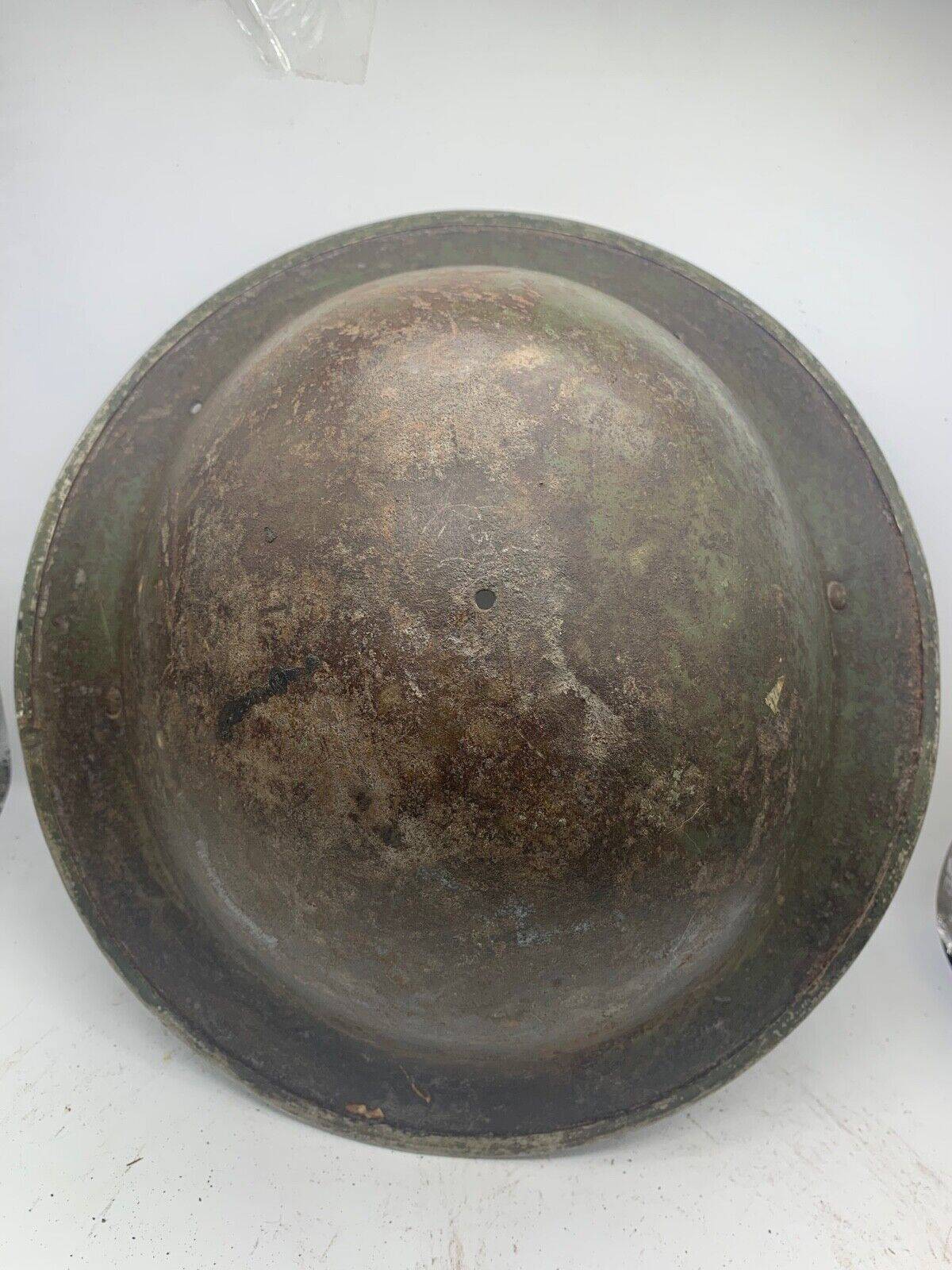 Original WW2 South African Army Mk2 Brodie Helmet - British Style Combat Helmet - The Militaria Shop