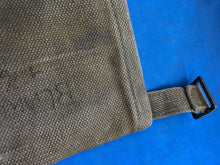 Load image into Gallery viewer, WW2 British Army 37 Pattern Webbing Water Bottle Carrier Harness - 1943 Dated - The Militaria Shop