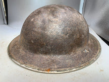 Load image into Gallery viewer, Original WW2 British Army Mk2 Army Combat Helmet - The Militaria Shop