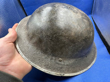 Load image into Gallery viewer, Original WW2 British Army Mk2 Combat Helmet Shell - South African Produced - The Militaria Shop