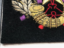 Lade das Bild in den Galerie-Viewer, British Army Bullion Embroidered Blazer Badge - Cameronians Scottish Rifles - The Militaria Shop