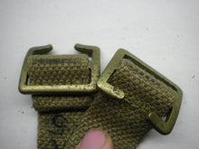 Load image into Gallery viewer, Original WW2 1944 Dated British Army 37 Pattern Water Bottle Carrier Harness - The Militaria Shop
