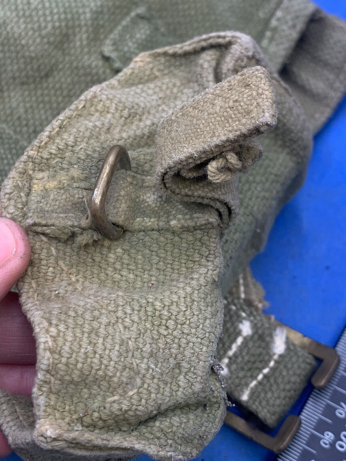 Original British Army 37 Pattern Webbing Bren Pouch WW2 Pattern - The Militaria Shop