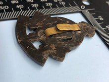 Load image into Gallery viewer, Original WW2 British Army Bakelite Economy Royal Army Ordnance Corps Cap Badge - The Militaria Shop