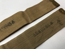 Load image into Gallery viewer, Original WW2 British Army L Strap 37 Pattern Set - Wartime Dated - Old Stock - The Militaria Shop