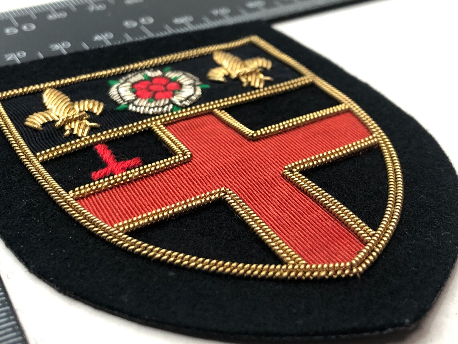 British Army Bullion Embroidered Blazer Badge - Unknown Regiment - The Militaria Shop