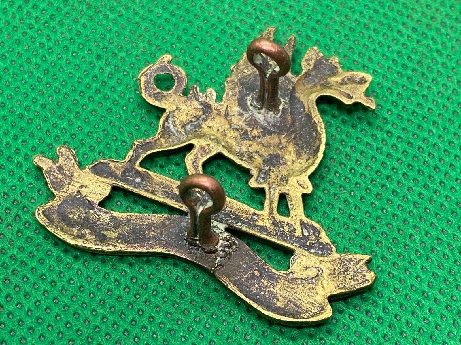 Victorian / WW1 British Army Montgomery Imperial Yeomanry Cast Cap Badge - The Militaria Shop