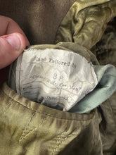 Load image into Gallery viewer, Original WW2 British Army Officers Private Purchase Jeep Greatcoat - 38" Ch - The Militaria Shop