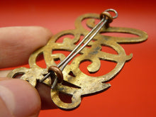 Load image into Gallery viewer, British Army Victorian APC - Army Pay Corps Helmet Plate with rear fixing loops - The Militaria Shop