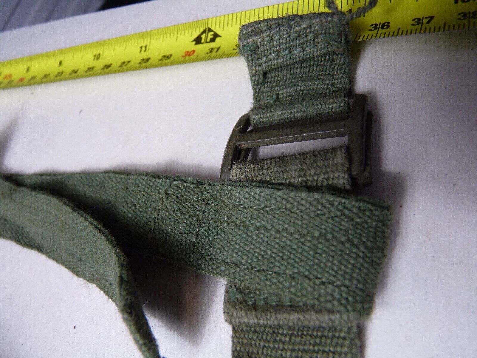 Original WW2 British Army 44 Pattern Shoulder Cross Straps Set - 1945 Dated - The Militaria Shop