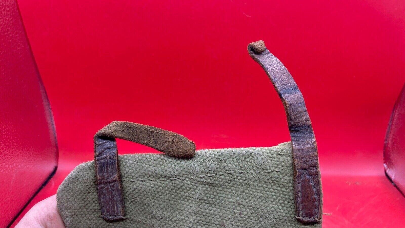 Original British Army Soldiers Gaiter Spat 37 Pattern Webbing (Single) - The Militaria Shop