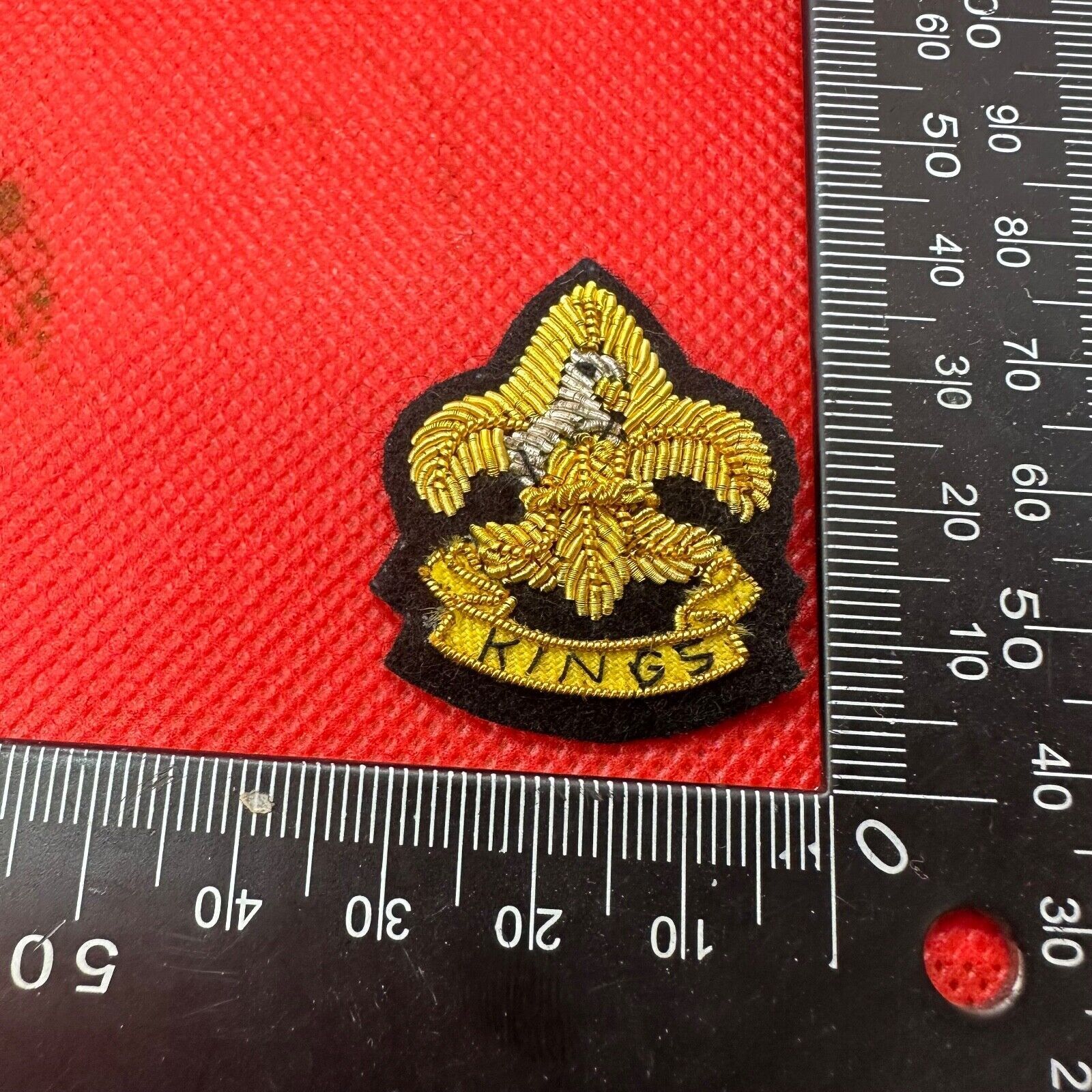 British Army Kings Liverpool / Manchester Cap / Beret / Blazer Badge - UK Made - The Militaria Shop