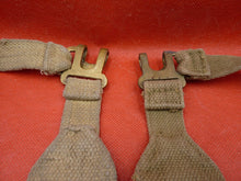 Charger l'image dans la galerie, Original WW2 Pattern British Army L Straps Pair - 37 Pattern Webbing Haversack - The Militaria Shop