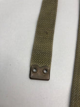 Load image into Gallery viewer, Original WW2 British Army 37 Pattern L Straps Pair - Wartime Dated - The Militaria Shop