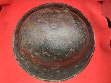 Load image into Gallery viewer, Original WW2 Combat Helmet - British / South African Army Mk2 Brodie Helmet - The Militaria Shop