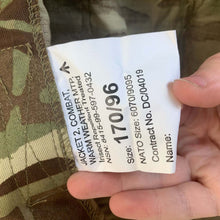 Load image into Gallery viewer, Genuine British Army Warm Weather Combat Jacket 2 IR MTP Camouflage - 170/96 - The Militaria Shop