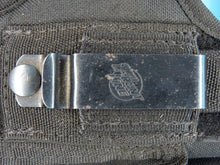 Load image into Gallery viewer, Black Fabric Tactical Belt Mounted Pistol Holster - Front Line - The Militaria Shop