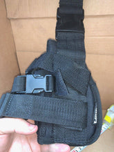 Load image into Gallery viewer, VIPER Holsters Leg Drop Pistol Holster - Ideal for Automatic - Black Fabric - The Militaria Shop
