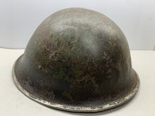 Load image into Gallery viewer, Original WW2 British / Canadian Army Mk3 High Rivet Combat Helmet Shell - The Militaria Shop