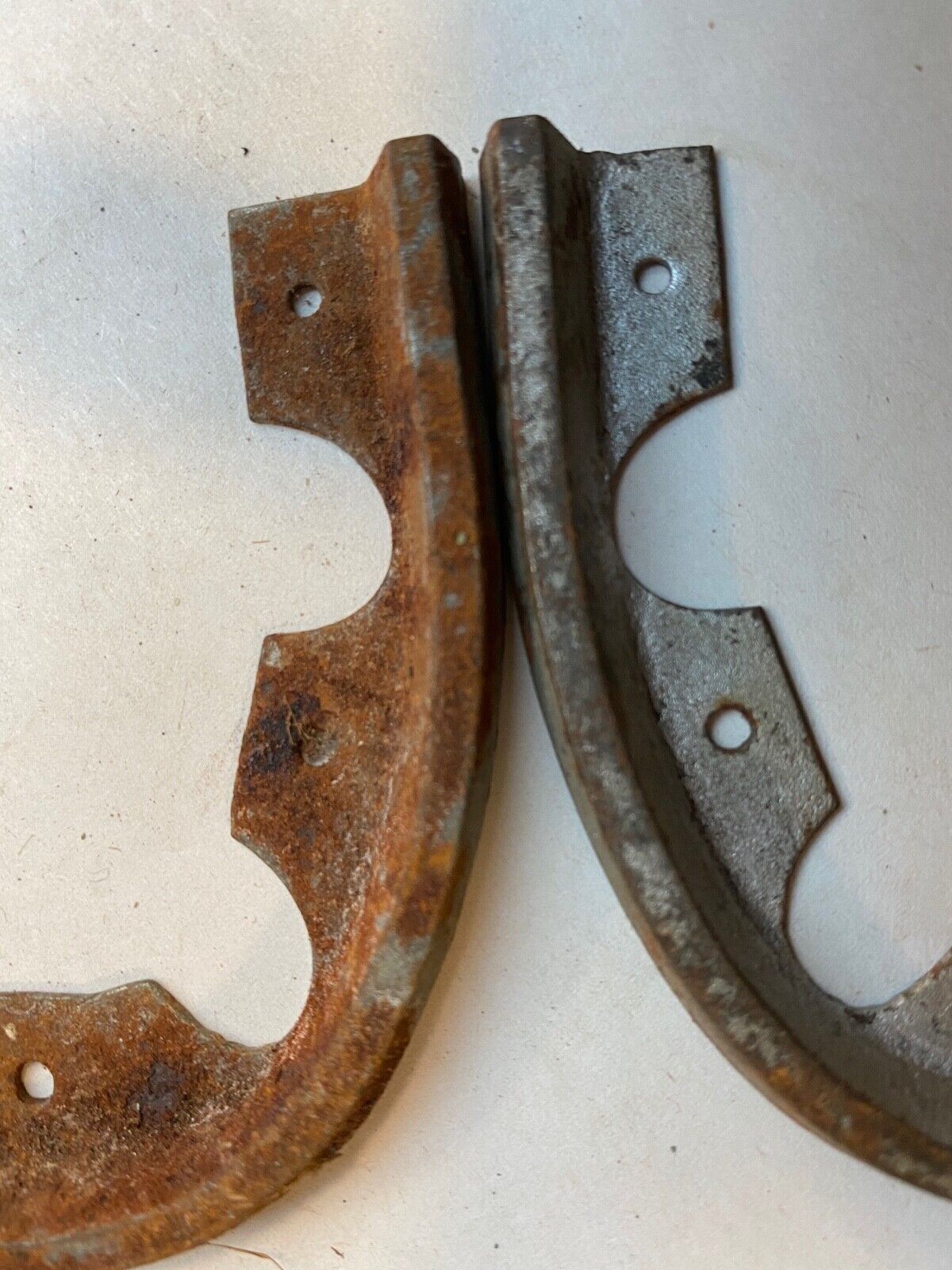 Original pair of WW2 German Army / Luftwaffe boot heels, in very clean condition - The Militaria Shop